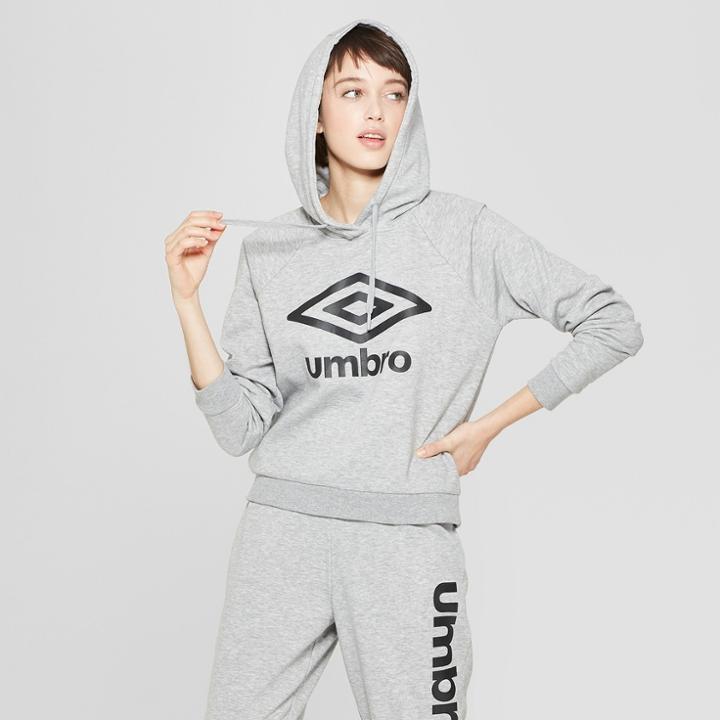 Umbro Women's Cropped Logo Hoodie
