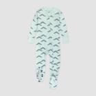 Honest Baby Boys' Mountains Whispering Footed Pajama - Blue
