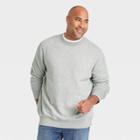 Men's Big & Tall Standard Fit Crewneck Sweatshirt - Goodfellow & Co