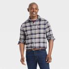 Men's Midweight Flannel Button-down Shirt - Goodfellow & Co