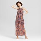 Women's High-neck Printed Maxi Dress - Xhilaration (juniors') Copper (brown)