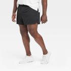 Men's Big Lined Run Shorts 3 - All In Motion Black