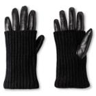 Women's Thinslate Glove Black S/m - Merona ,