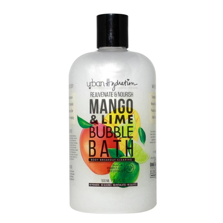 Urban Hydration Rejuvenate And Nourish Mango And Lime Bubble Bath Soak