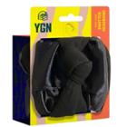 You Go Natural Satin Lined Knotted Headband - Black