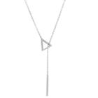 Target Elya Triangle Bar Drop Lariat Necklace -