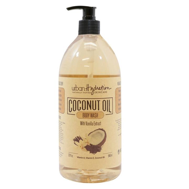 Urban Hydration Coconut Oil Vanilla Extract Body Wash
