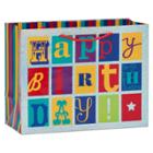 Papyrus Graphic Happy Birthday Large Gift Bag,