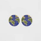 Sugarfix By Baublebar 'globetrotter' Stud Earrings - Blue