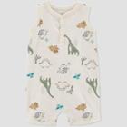 Baby Boys' Dino Romper - Just One You Made By Carter's Ivory Newborn