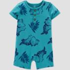 Baby Boys' Dino Romper - Just One You Made By Carter's Blue