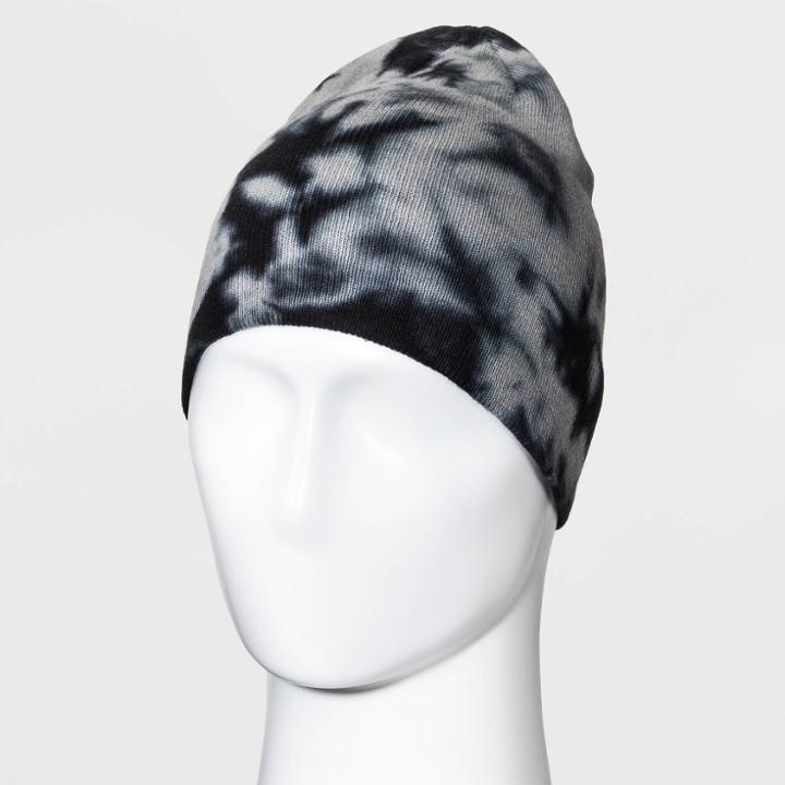 Men's Tie-dye Beanie - Original Use Black