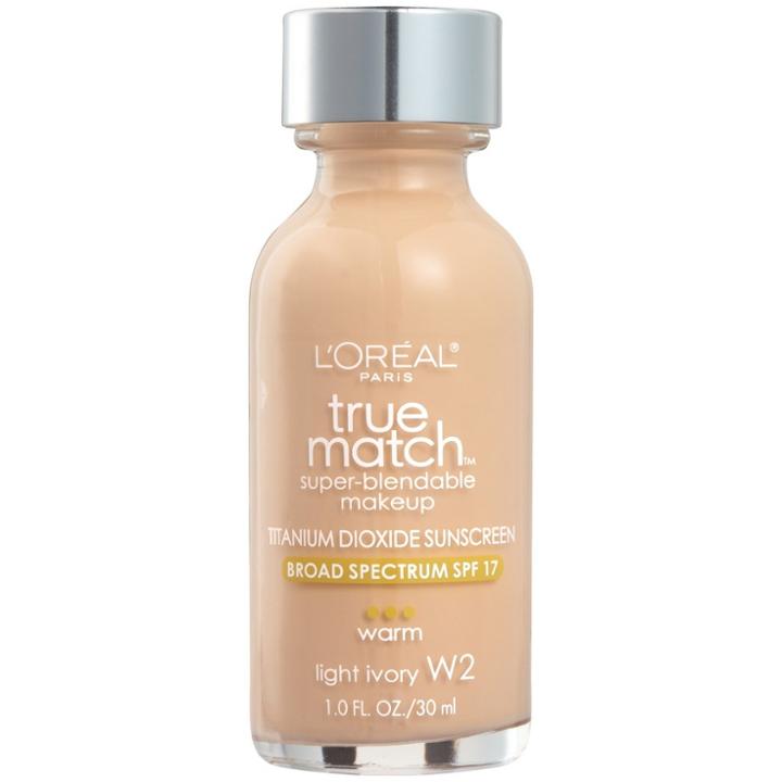 L'oreal Paris True Match Makeup W2 Light Ivory