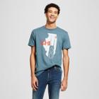 Men's Short Sleeve Chi Graphic T-shirt - Awake Navy