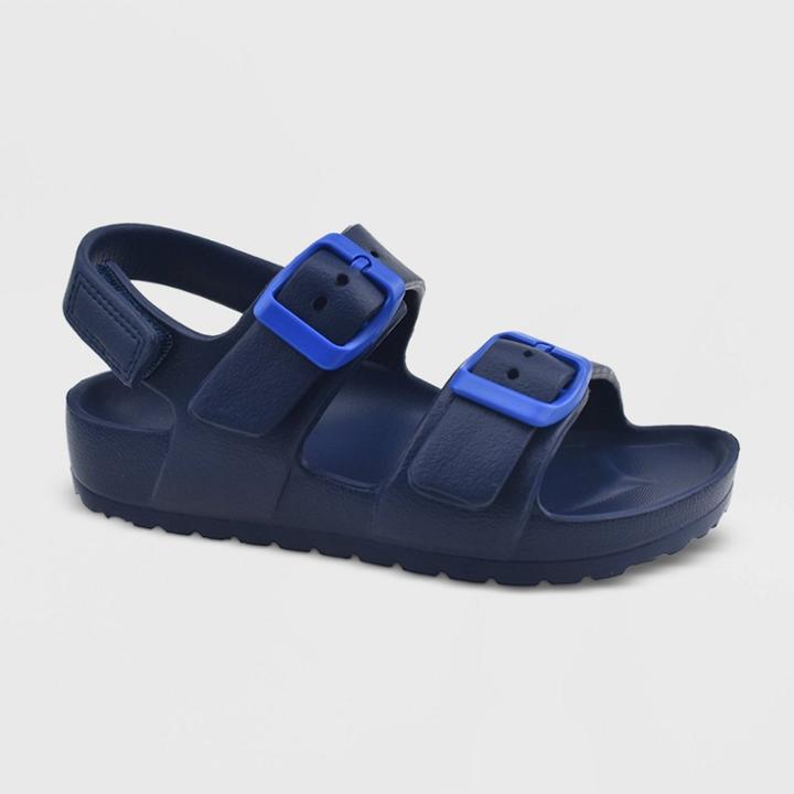Toddler Boys' Ade Footbed Sandals - Cat & Jack Navy 6, Toddler Boy's, Blue
