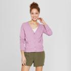 Women's Any Day Cardigan Sweater - A New Day Orchid
