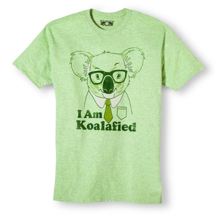 C-life Men's Koalafied T-shirt - Olive Heather