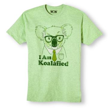 C-life Men's Koalafied T-shirt - Olive Heather