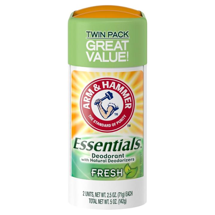 Arm & Hammer Essentials Fresh Antiperspirants And Deodorants - 5oz,