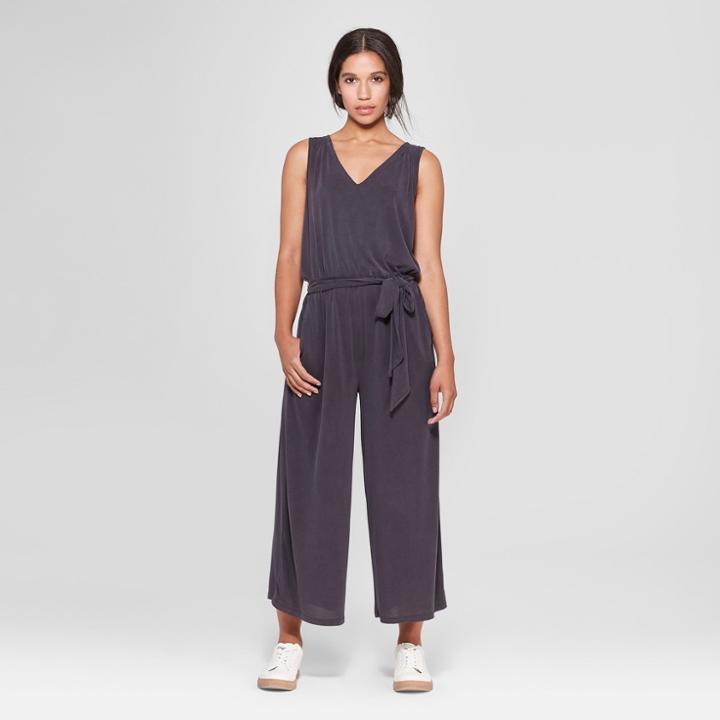 Women's Sleeveless Knit Jumpsuit - Prologue Gray