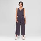 Women's Sleeveless Knit Jumpsuit - Prologue Gray