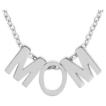 Elya Stainless Steel 'mom' Pendant Necklace, Girl's,