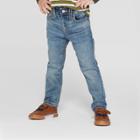 Toddler Boys' Cordura Tough Denim Skinny Jeans - Cat & Jack Blue 12m, Toddler Boy's