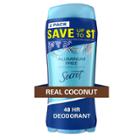 Secret Aluminum Free Deodorant For Women - Coconut -2.4oz/2pk