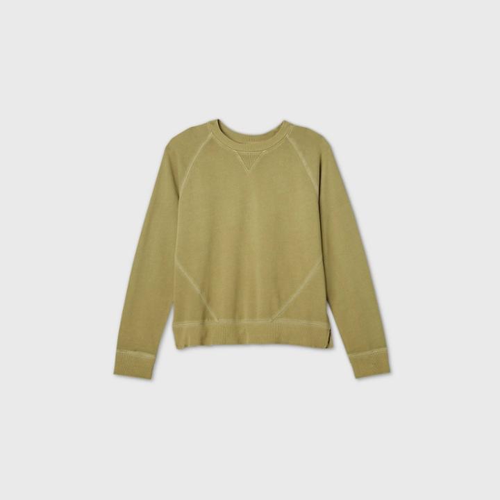 Women's Crewneck Sweatshirt - Universal Thread Moss