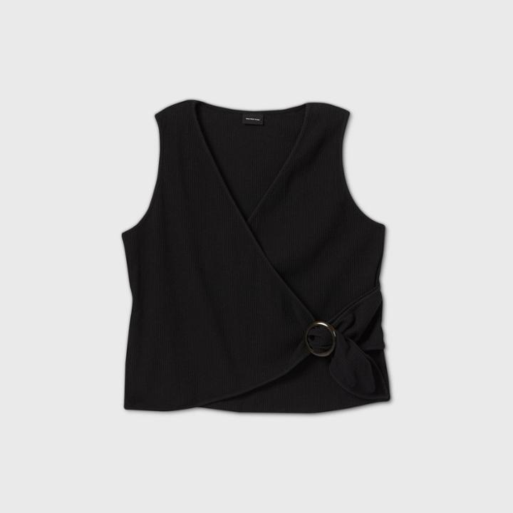 Women's Plus Size Tank Top - Who What Wear Black 1x, Women's,