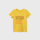 Toddler Boys' Short Sleeve Fall Things Graphic T-shirt - Cat & Jack Yellow
