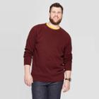 Men's Big & Tall Standard Fit Crew Neck T-shirt - Goodfellow & Co Red