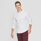 Men's Regular Fit Long Sleeve Jersey Henley Shirt - Goodfellow & Co Masonry Gray