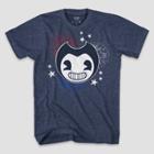 Bendy And The Ink Machine Petiteboys' Short Sleeve Bendy Americana T-shirt - Blue