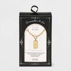 No Brand 14k Gold Dipped 'leo' Zodiac Pendant Necklace - Gold