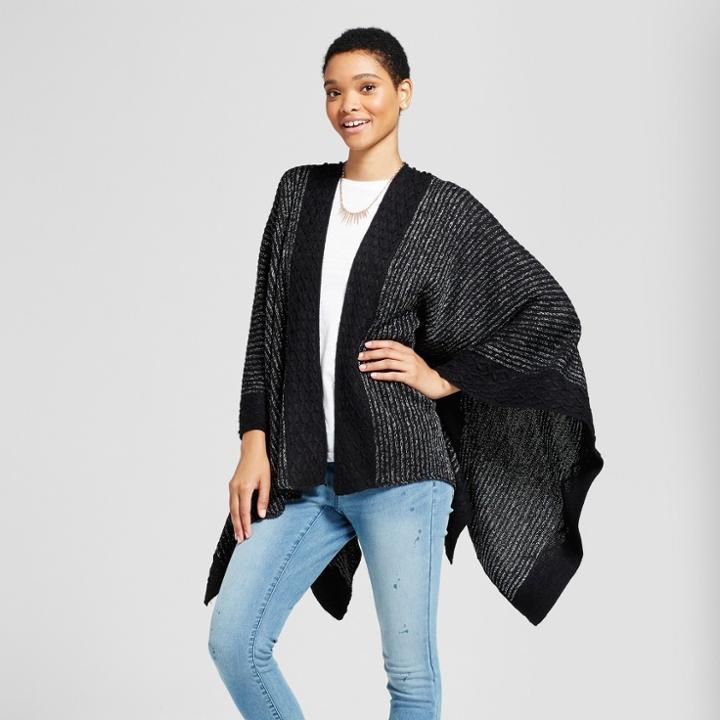 Wrap Sweaters Sylvia Alexander Black
