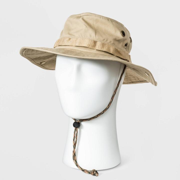 Men's Ripstop Bonnie Hat - Goodfellow & Co Khaki M/l, Men's, Size: Medium/large, Brown