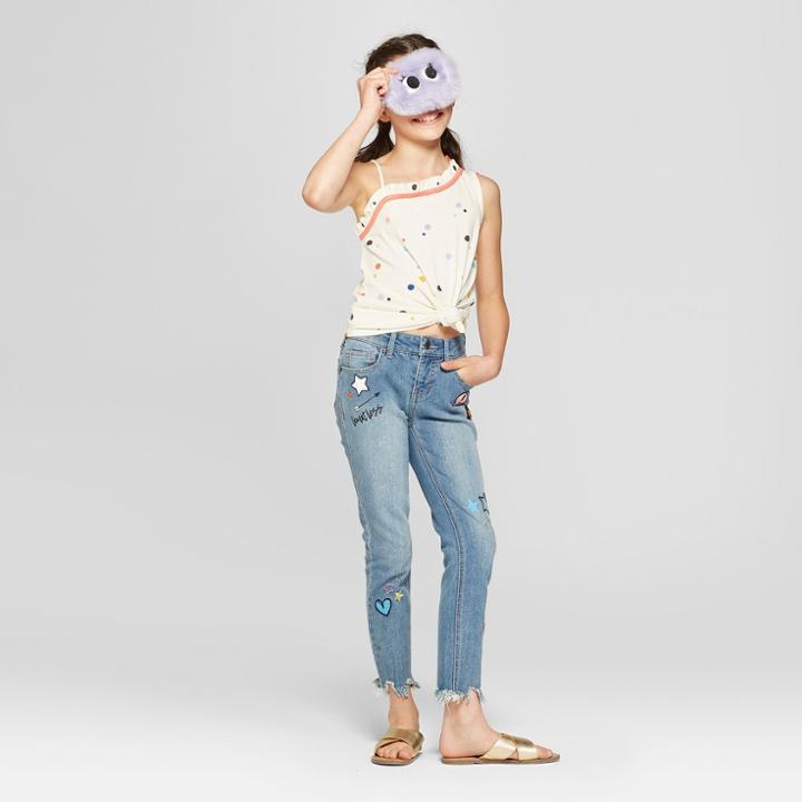 Girls' Jeans - Cat & Jack Light Wash