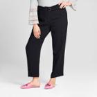 Women's Plus Size Bootcut Trouser - Who What Wear Black