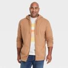Men's Tall Standard Fit Hooded Sweatshirt - Goodfellow & Co Tan