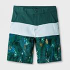 Boys' Hawaiian Fashion Shorts - Art Class Green