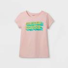 Girls' Adaptive Awesome Graphic T-shirt - Cat & Jack Pink