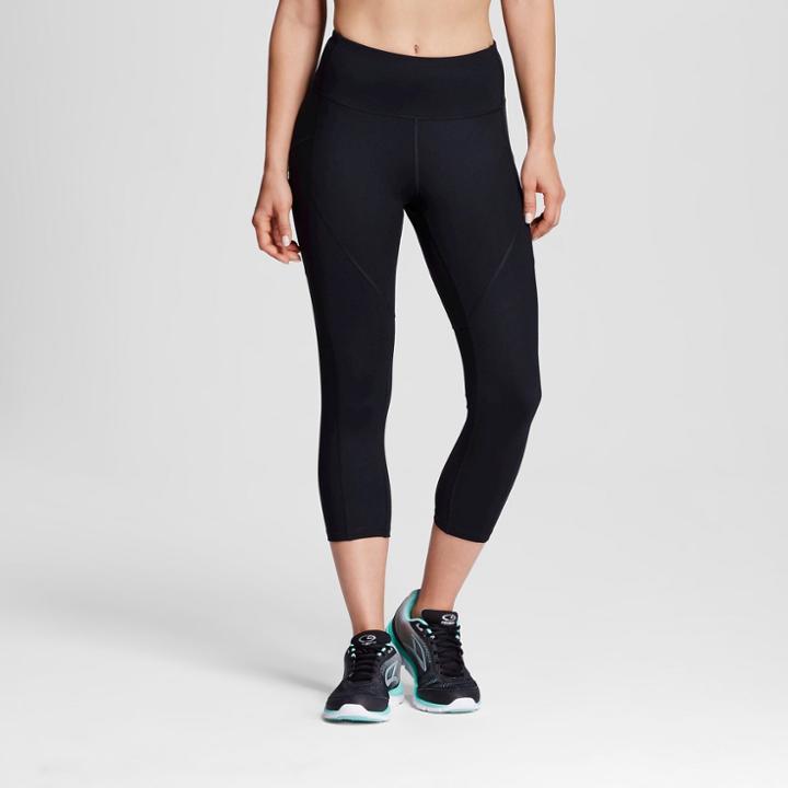 Women's Premium Capri Leggings - C9 Champion Black