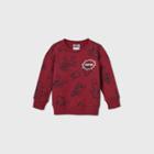 Toddler Boys' Nintendo Super Mario Fleece Pullover - Burgundy
