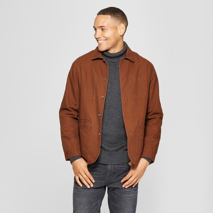 Men's Canvas Chore Blazer - Goodfellow & Co