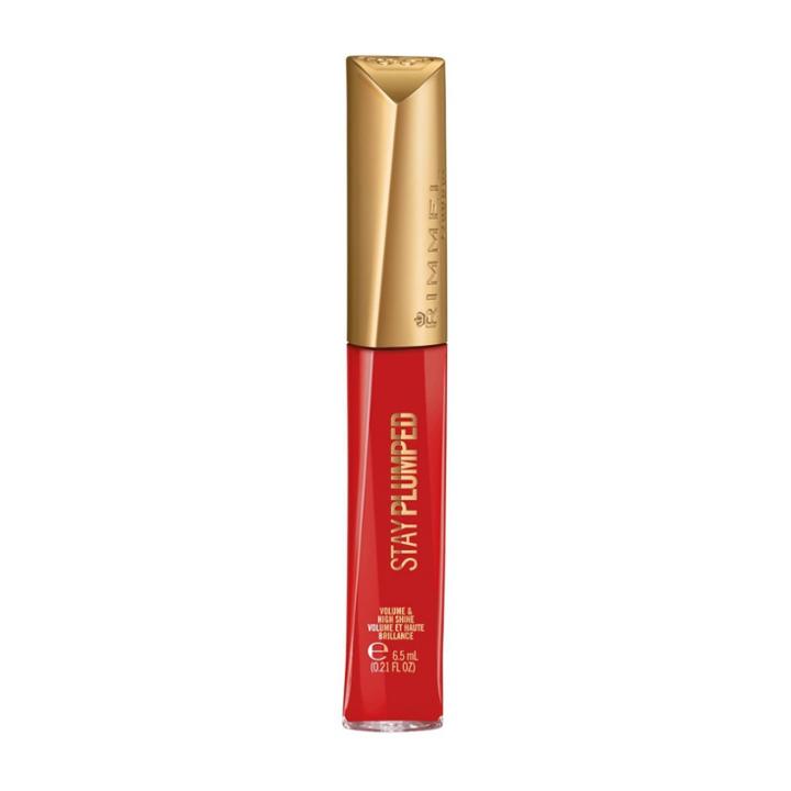 Rimmel Stay Plumped Lip Gloss - Saucy