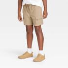 Boys' Quick Dry 'above The Knee' Relaxed Pull-on Cargo Shorts - Cat & Jack Beige