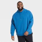 Men's Big & Tall Cotton Fleece Pullover Hoodie - All In Motion Blue
