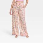 Women's Abstract Print Simply Cool Pajama Pants - Stars Above Pink