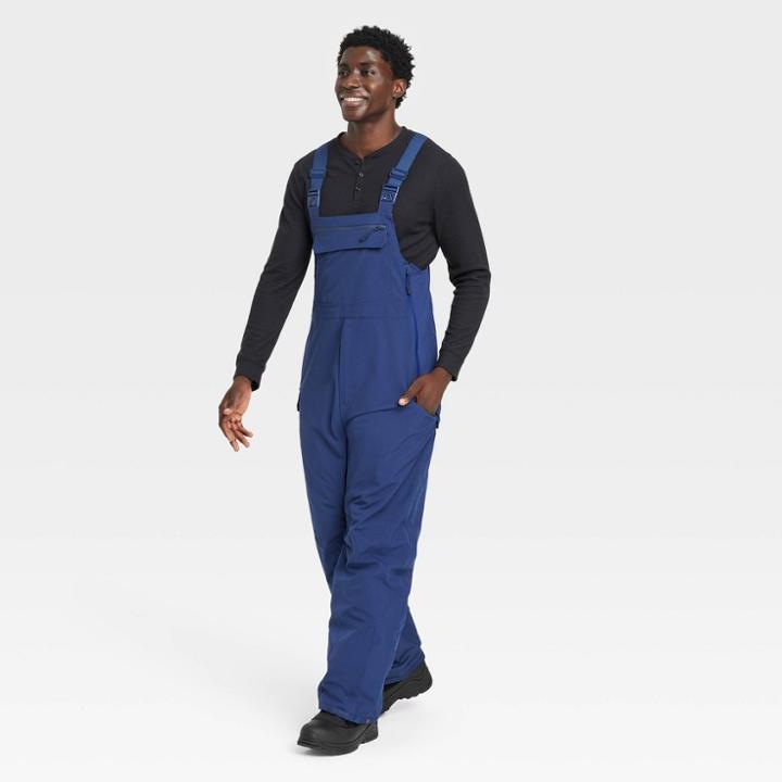 Men's Snow Sport Bib - All In Motion Navy Blue